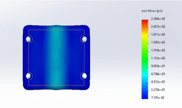 FEA Stress Analysis of Finger Node